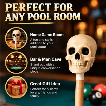 💀🎱 Skull Pool Chalk Holder