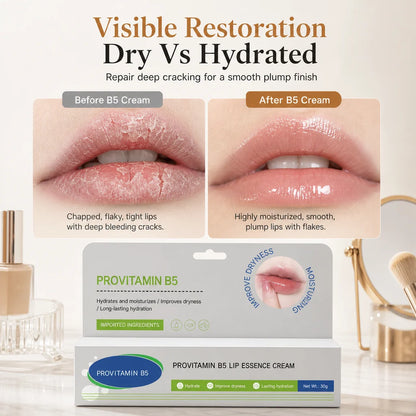 Moisturize Dry Lips Instantly! Pro-Vitamin B5 Lip Cream