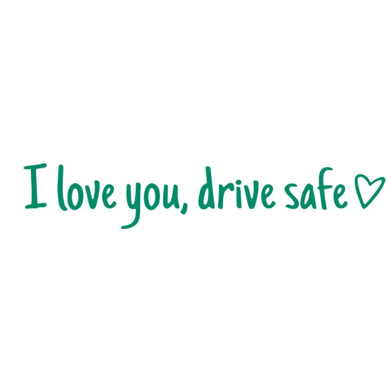 💓 I love you, drve safe Sticker（3pcs）