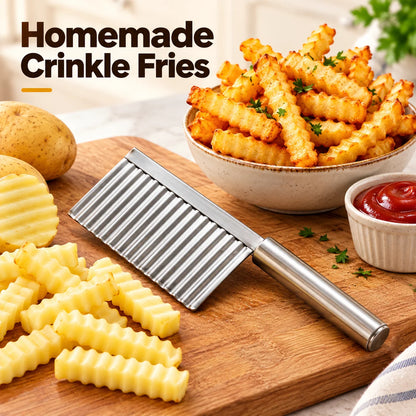 Stainless Steel Crinkle Cut Knife