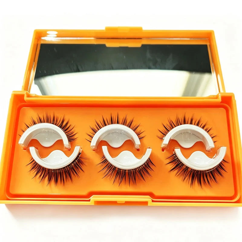 🥳2026 HOT SALE🥳💞50K+ SOLD! ✨👁️ 50% OFF! Self-Adhesive False Eyelashes – 3-second apply with no messy glue. Waterproof, secure & natural 3D look for effortless beauty! 🛡️💪