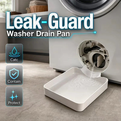 🏆Universal Front-Load Washing Machine Drain Pan