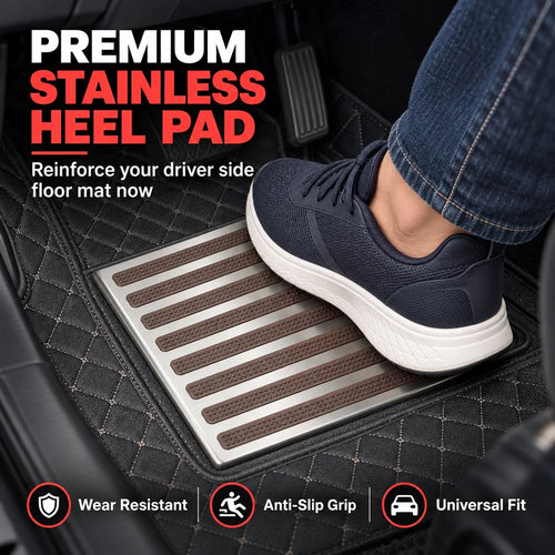 🚗 Universal Car Floor Mat Heel Wear Protector