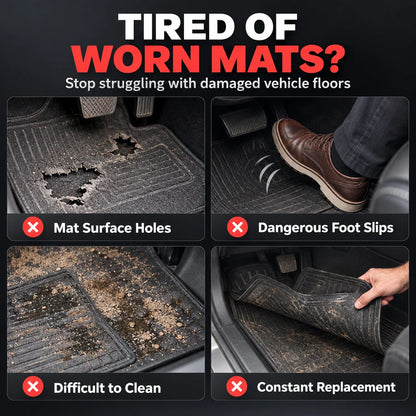 Universal Wear-Resistant Car Floor Mat Heel Pad