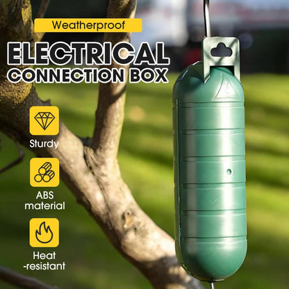 Weatherproof Outdoor Electrical Connection Box – Protect Plugs, Timers & Extension Connections