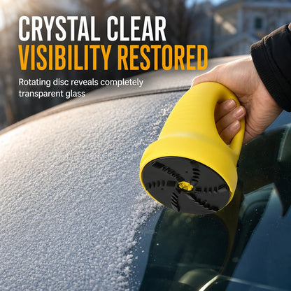 Electric Car Windshield Snow Scraper and Deicing Tool for Winter Snow and Removal