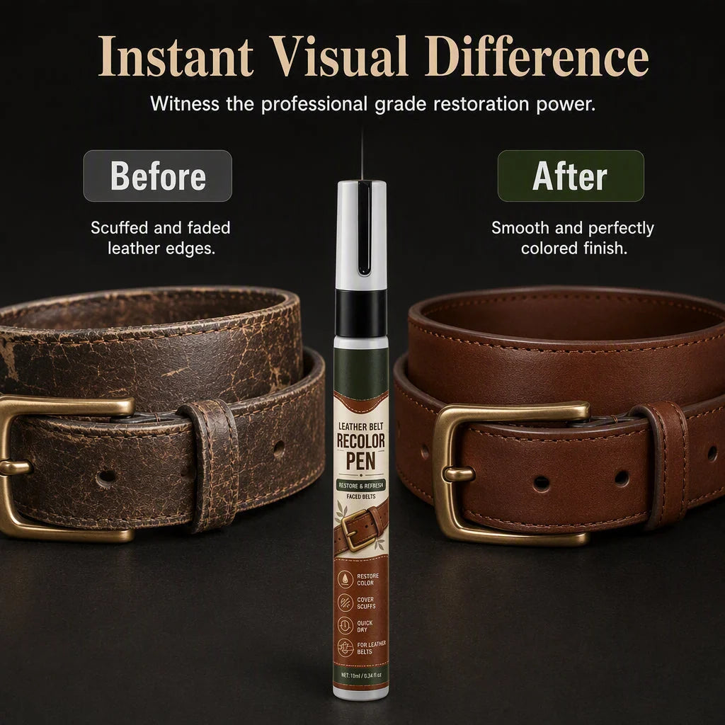 Professional Leather Belt Recolor Pen