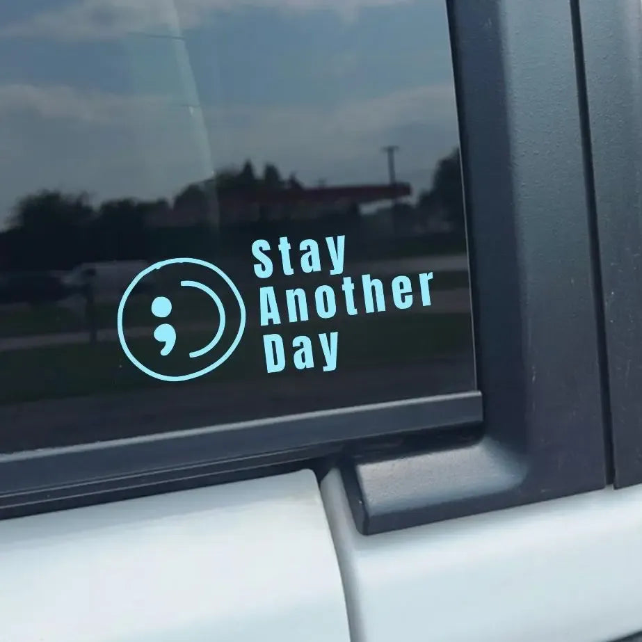 🎗️Share Pack❤️ SAD Mental Health Awareness Car Decal(5pcs)