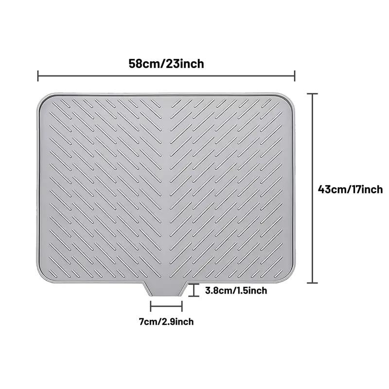 Silicone Large Size Dish Drying Mat