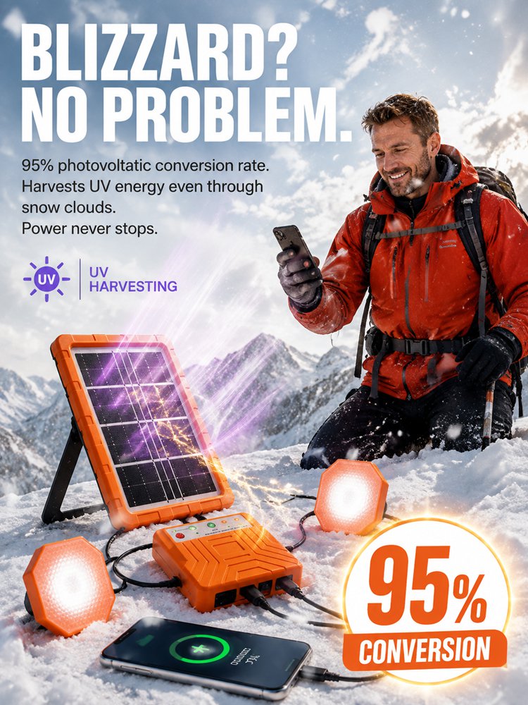 Household solar power generation kit
