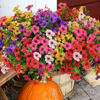 🌸🌱High-Grade Material Artificial Flowers 🌸 Fill 1 POT ( 6 pieces)