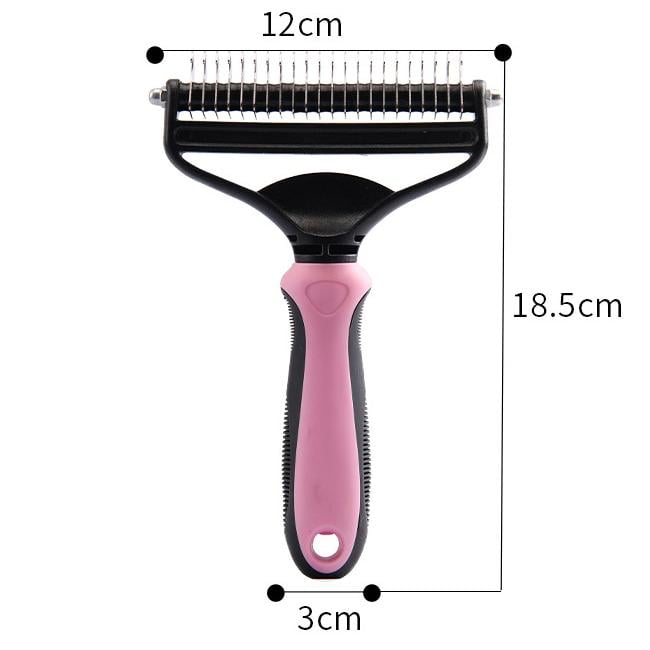 ⏰🔥 Professional Pet Shedding Comb – Effectively Removes Loose Hair 🐾✅