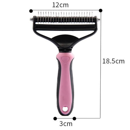 ⏰🔥 Professional Pet Shedding Comb – Effectively Removes Loose Hair 🐾✅