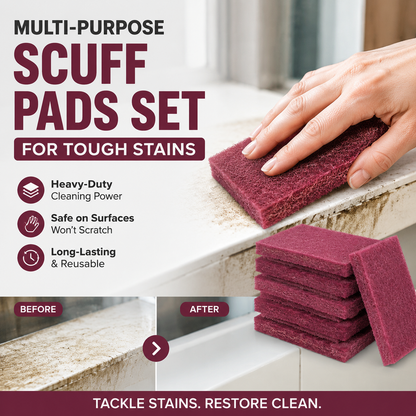 🔥Last Day 49% OFF -Multi-Purpose Scuff Pads Set for Tough Stains