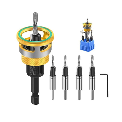 Two-Flute Counterbore with Depth Stop