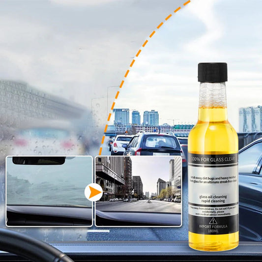 🚗 ¡30% DE DESCUENTO POR TIEMPO LIMITADO! ✨ Limpiador quita manchas de película de aceite para cristales de coche – Potente, suave, con revestimiento protector 💎