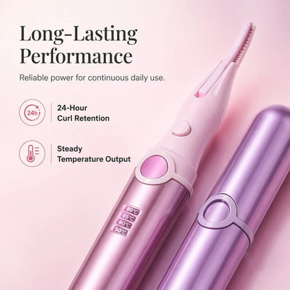 💯🔥💐 ✨Rechargeable Heated Eyelash Curler | Get Long-Lasting Perfect Lash Curls Anytime🔋