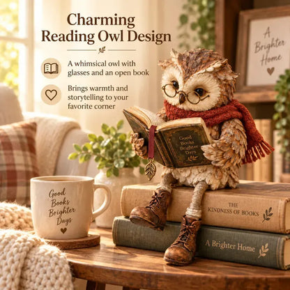🦉Reading Owl Figurine - A Little Companion For Every Chapter