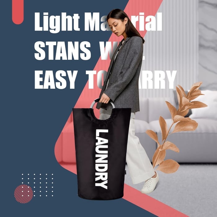 🔥Oferta imperdible: Cesto de ropa con asa
