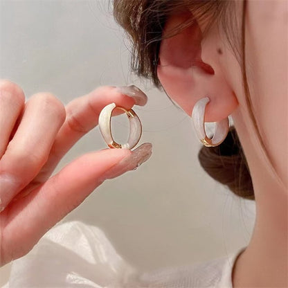 💖Mother's Day Promotion 49% Off -🎁Elegant And Fashionable Hoop Earrings🔥