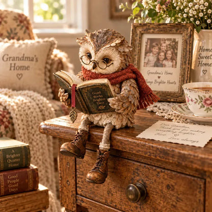 🦉Reading Owl Figurine - A Little Companion For Every Chapter