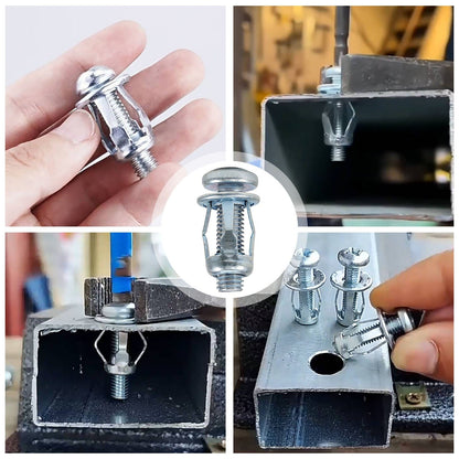💯🎁🔩  Button Rivet Locking Nuts Set