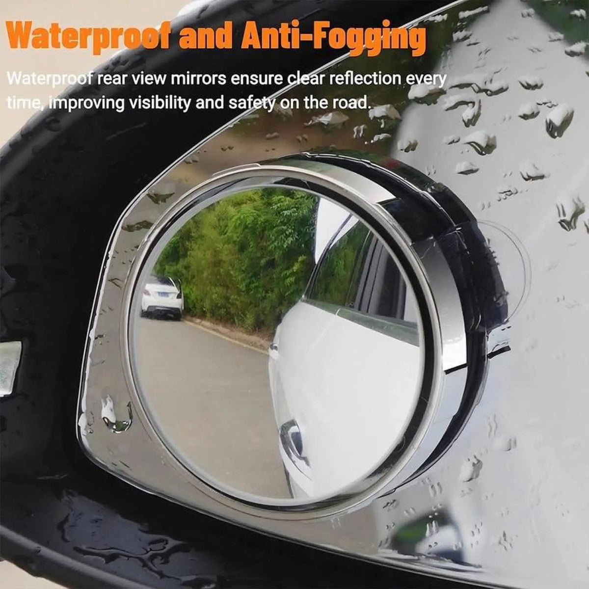 2 Counts Safety driving mirror