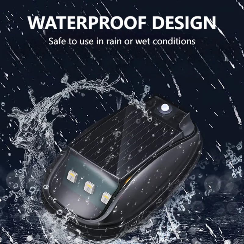 Waterproof Solar Car Roof Light with Remote