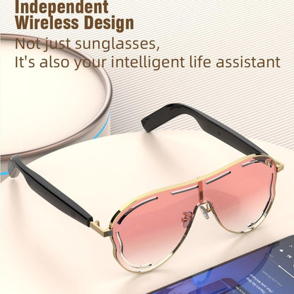 💕Hot sale 45% OFF😎 Smart Bluetooth 5.4 Audio Sunglasses – Open-Ear, UV & Blue Light Protection