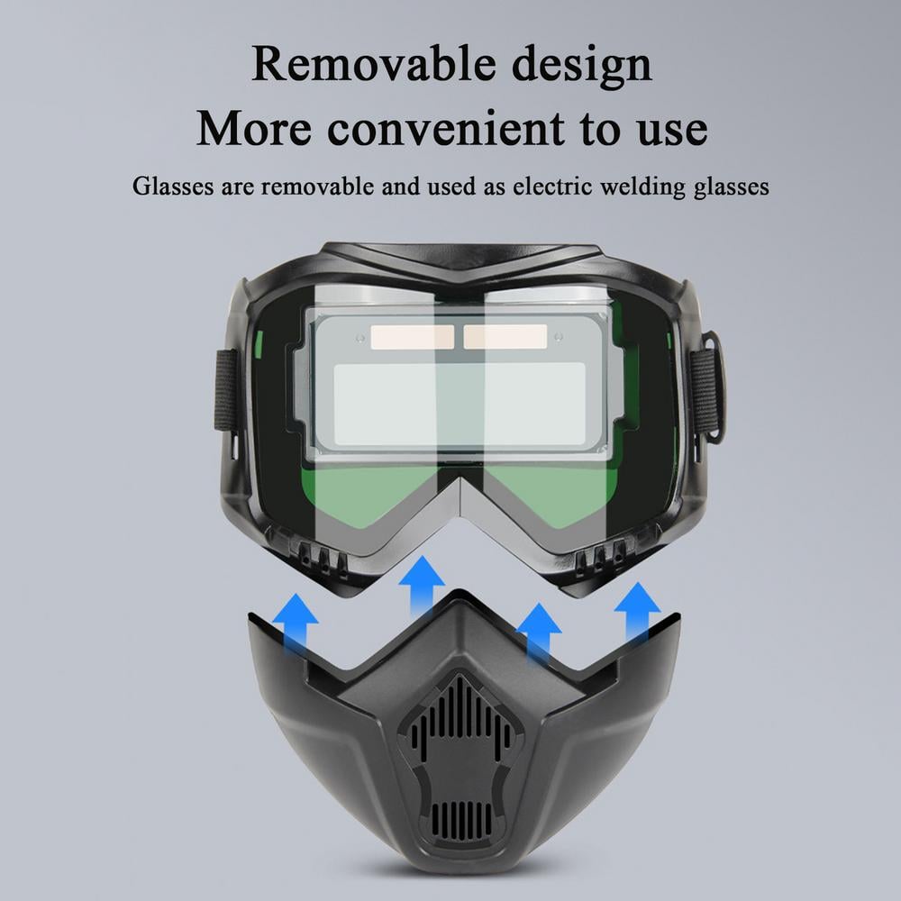 🛠️ Casco de soldadura fotosensible