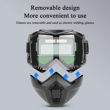 🛠️ Casco de soldadura fotosensible