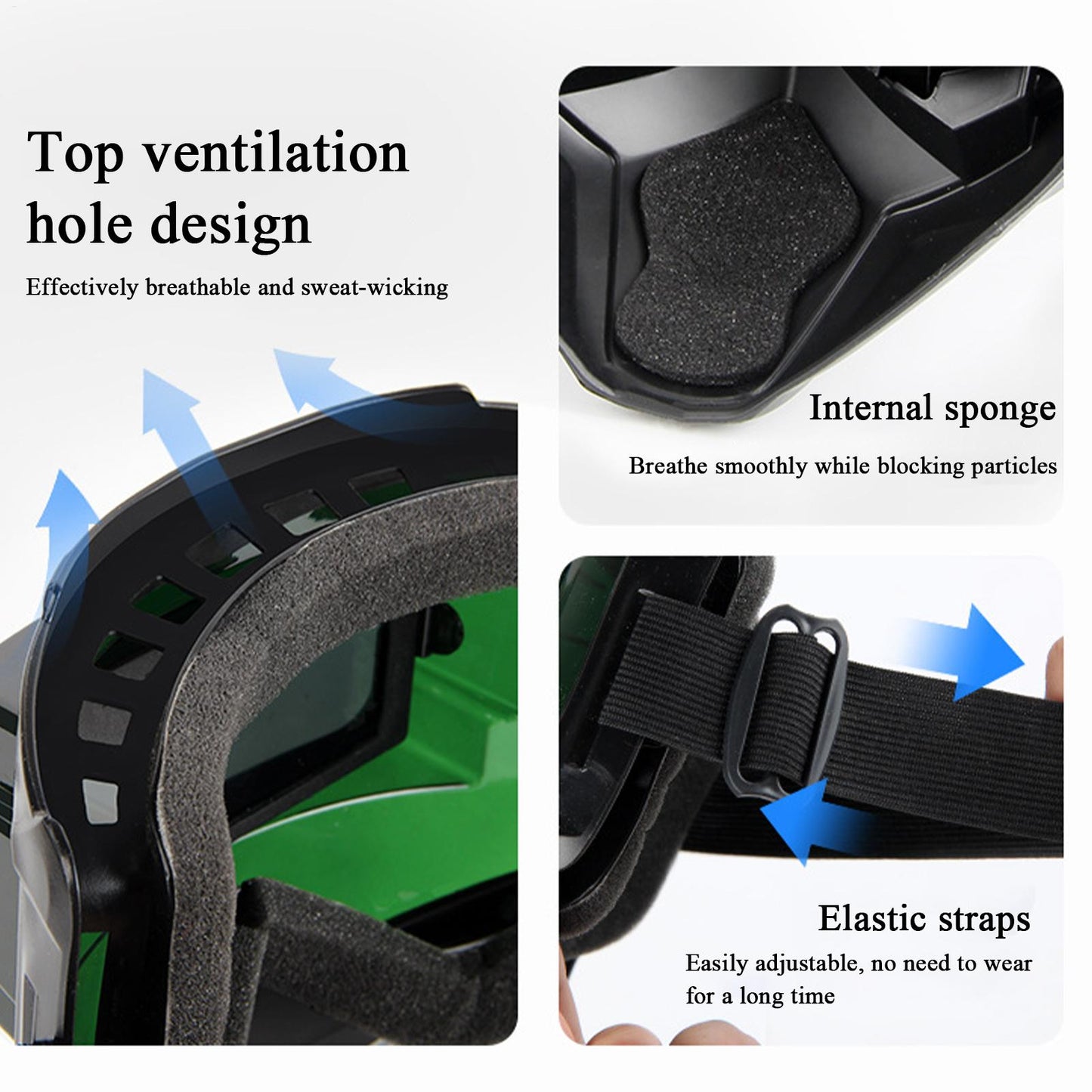 🛠️ Casco de soldadura fotosensible