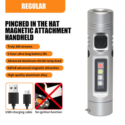 Mini Multifunctional Aluminum Alloy Flashlight