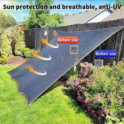 Malla de sombra de alta resistencia con protección solar