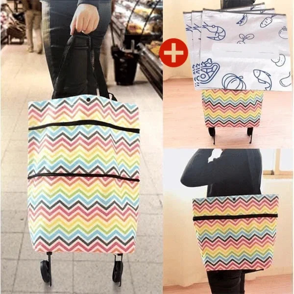 🔥HOT SALE 50% OFF🔥Foldable 2-in-1 Shopping Bag