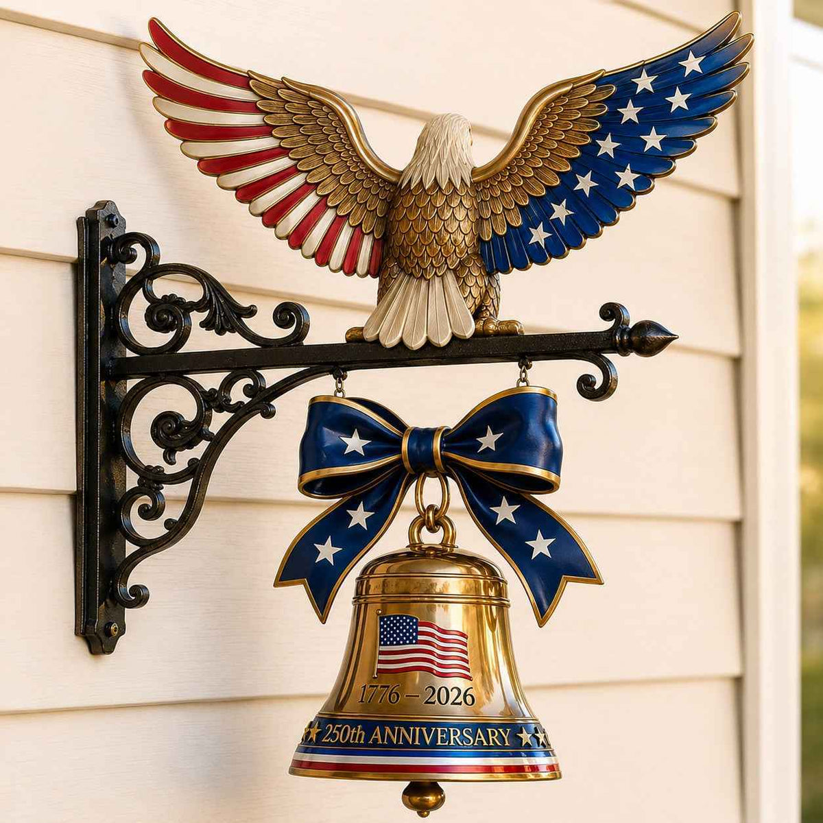 🔔 Ring in the Semiquincentennial: 1776-2026 'Spirit of Liberty' Eagle Bell