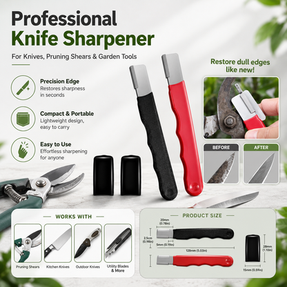 Afilador de Cuchillos Profesional de Cocina, 2 Etapas
