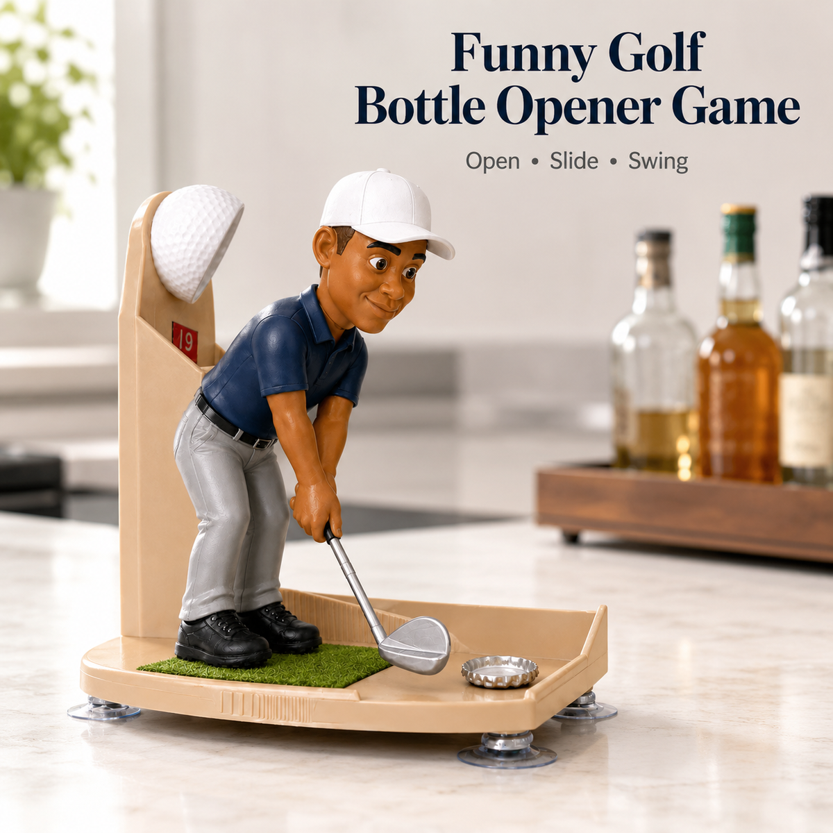 Mini Golf Bottle Opener Game for Beer Lovers