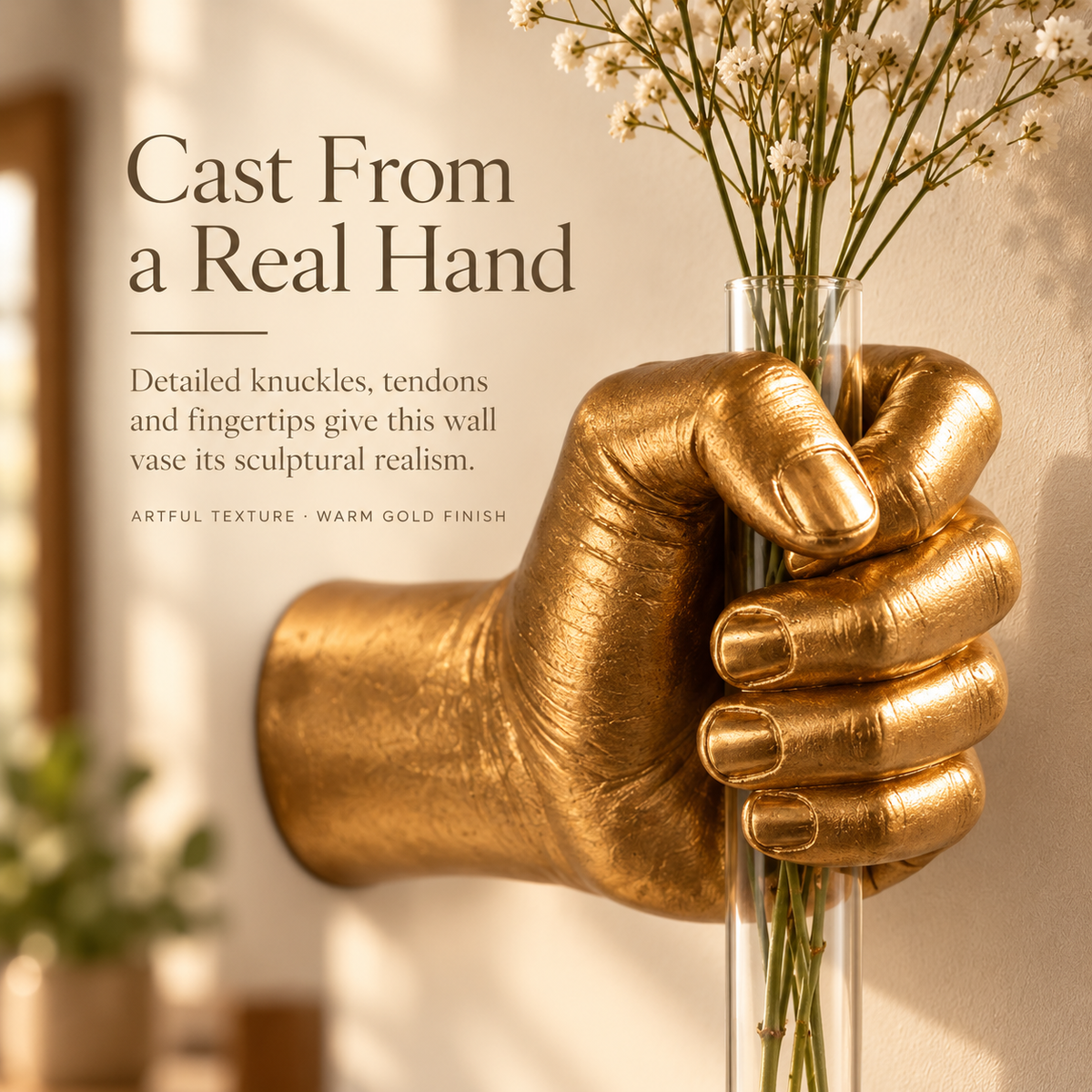 HandBloom™ Bud Vase