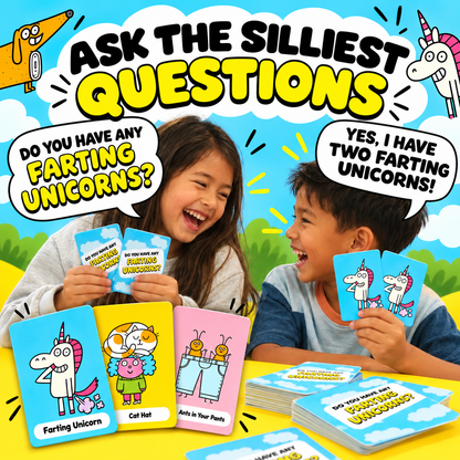 😂 Super Silly Go Fish Card Game for Kids & Family Game Night