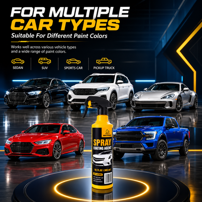 Car Coating Spray - Instantly Boosts Car Gloss & Water Beading, Scratch