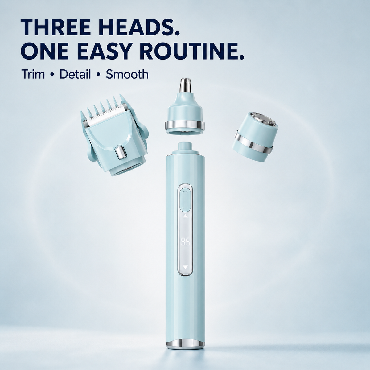 ✨ 3-in-1 Women’s Electric Grooming Trimmer – Trim, Shave & Detail with Ease