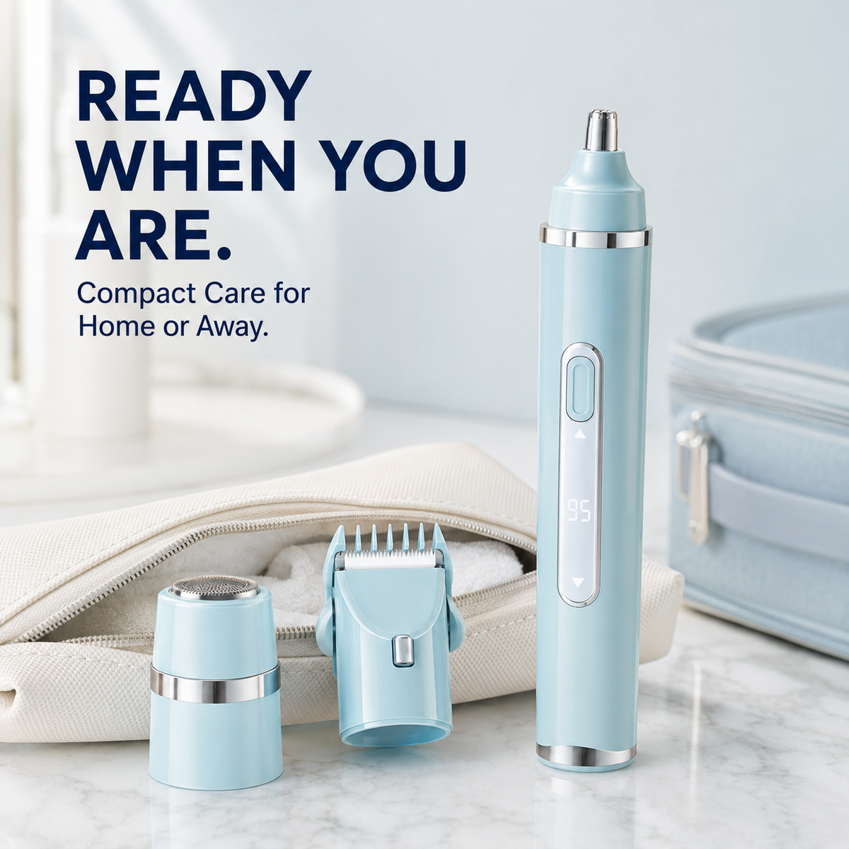 ✨ 3-in-1 Women’s Electric Grooming Trimmer – Trim, Shave & Detail with Ease