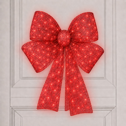 🔥 Limited-Time OFF 49%🎁✨🎄 48-Inch Lighted Christmas Bow 🎀