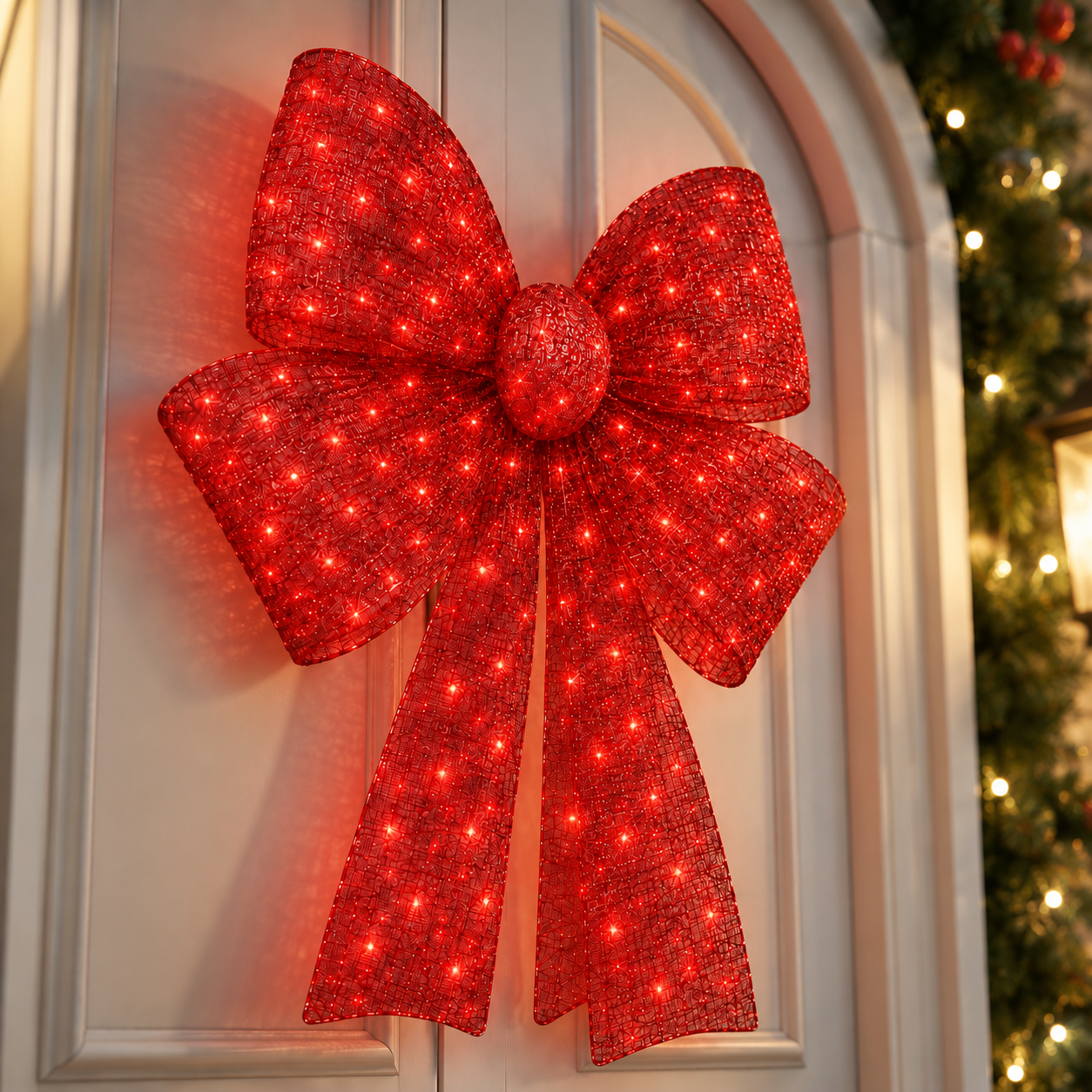 🔥 Limited-Time OFF 49%🎁✨🎄 48-Inch Lighted Christmas Bow 🎀