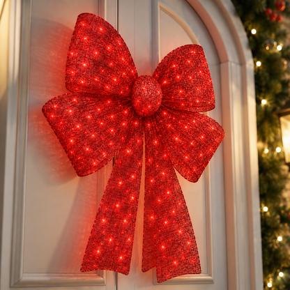 🔥 Limited-Time OFF 49%🎁✨🎄 48-Inch Lighted Christmas Bow 🎀