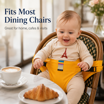 👶 Adjustable Baby Chair Safety Strap🪑Safer Mealtimes Made Easy
