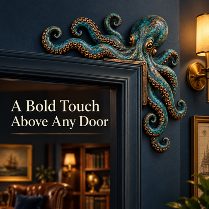 🐙 Octopus Door Topper /Double-sided printing, no distinction between left and right