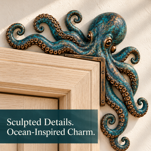 🐙 Octopus Door Topper /Double-sided printing, no distinction between left and right