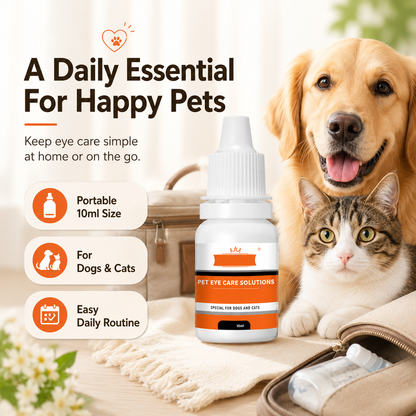 💐50% OFF ! Vet-Recommended Eye Solution – Gentle Formula for Sensitive Breeds 🩺🐕【Limited Offer】